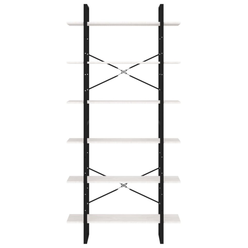 Armario alto madera maciza de pino blanco 100x30x210