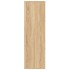 Estantería madera contrachapada color roble Sonoma