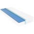 Sofá cama con colchón madera de pino maciza 90x200
