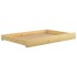 Sofá cama extraíble madera maciza de pino 2x(90x200)