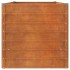 Arriate oxidado de acero corten 160x80x77