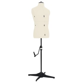 Maniquí de sastre ajustable hombre color crema talla