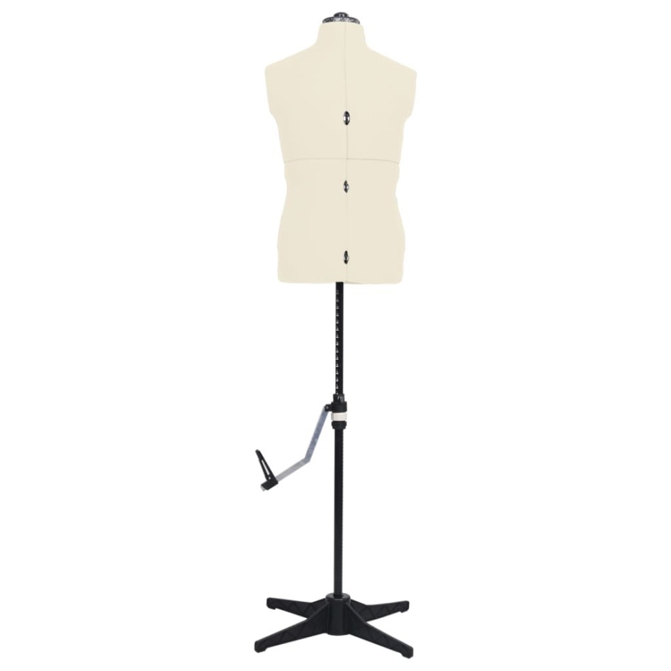 Maniquí de sastre ajustable hombre color crema talla