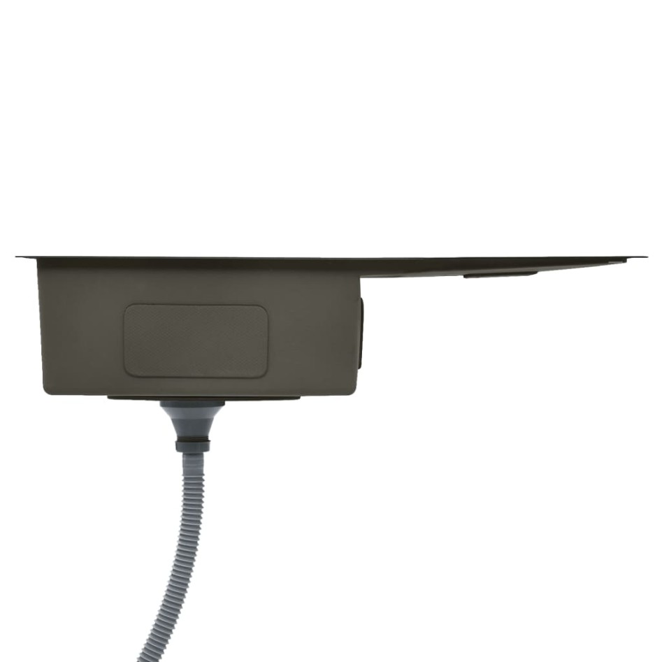 Fregadero de cocina hecho a mano acero inoxidable