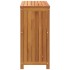 Mesa consola de jardín madera maciza acacia 80x35x75