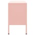 Mueble para TV de acero rosa 105x35x50