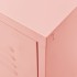Mueble para TV de acero rosa 105x35x50