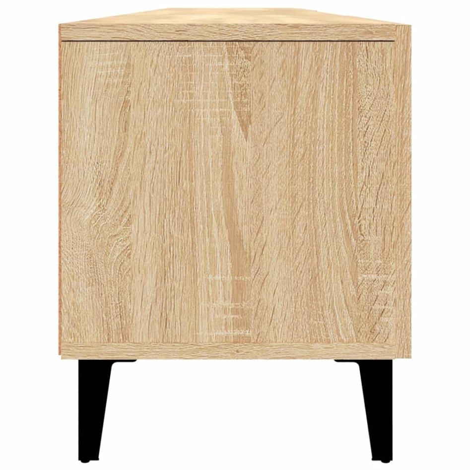 Mueble para TV madera contrachapada roble Sonoma 180x31,5x40