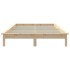 Estructura de cama madera maciza de pino 180x200