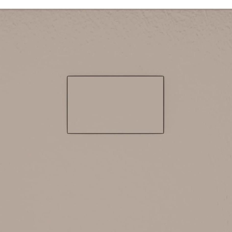 Plato de ducha SMC marrón 90x80