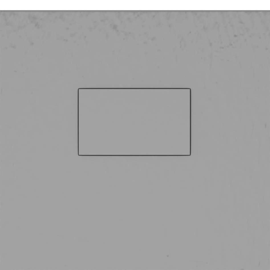 Plato de ducha SMC gris 90x80