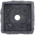 Lavabo gris mármol 30x30x13