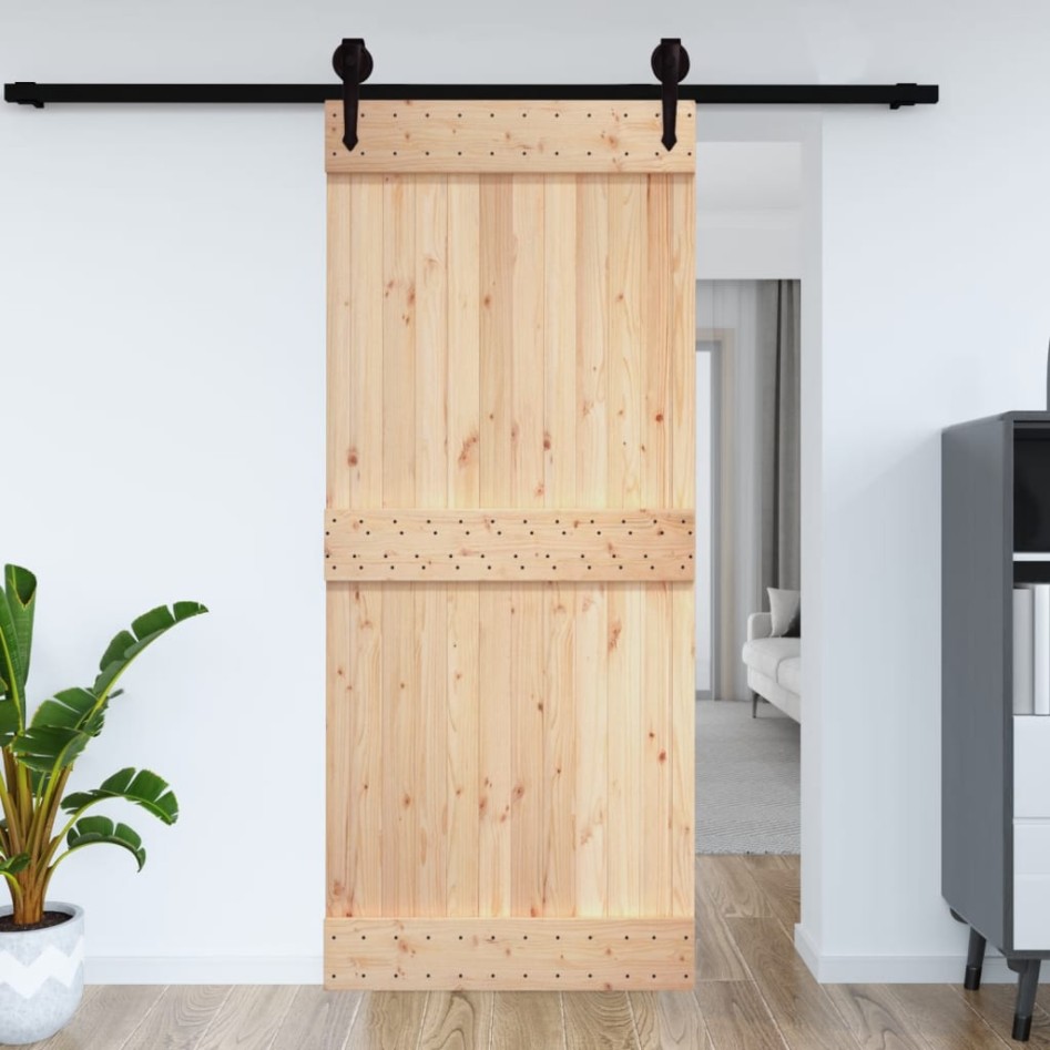 Puerta NARVIK madera maciza pino 100x210