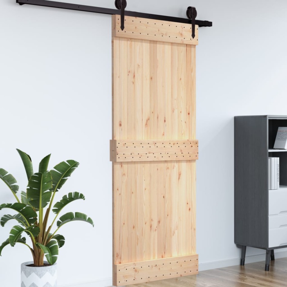 Puerta NARVIK madera maciza pino 100x210
