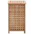 Cesto para ropa sucia madera maciza de nogal  39x39x65