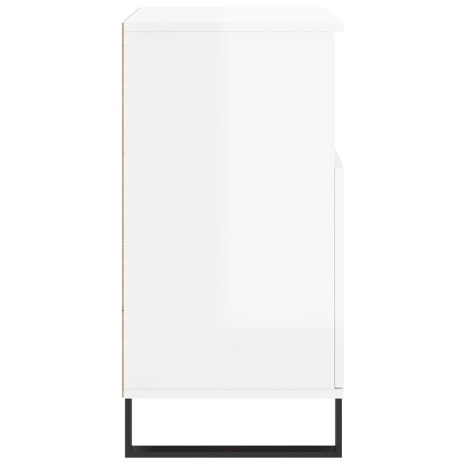 Aparadores 3 uds madera contrachapada blanco