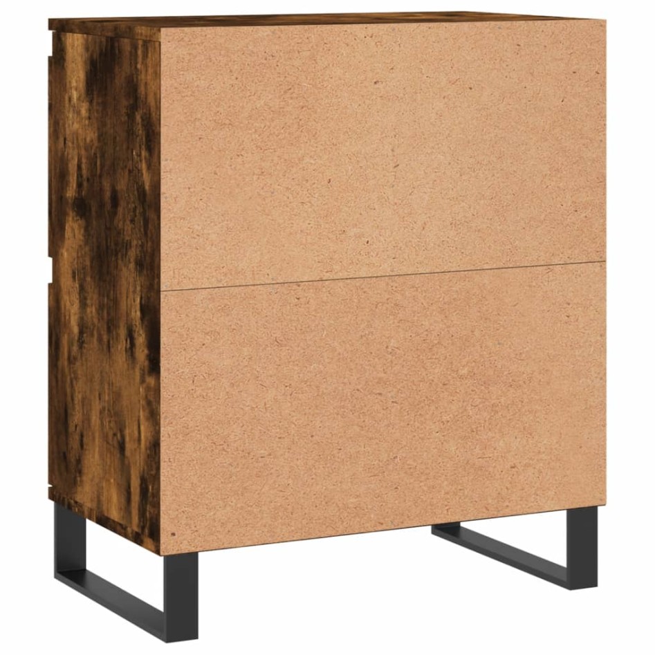 Aparadores 2 piezas madera contrachapada roble