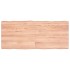 Tablero mesa madera tratada borde natural marrón