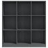 Estantería/divisor de espacios madera pino gris 104x33,5x110