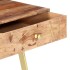 Escritorio con cajones madera maciza de sheesham 100x55x75