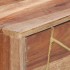 Escritorio con cajones madera maciza de sheesham 100x55x75
