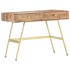 Escritorio con cajones madera maciza de sheesham 100x55x75
