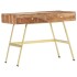 Escritorio con cajones madera maciza de sheesham 100x55x75