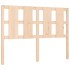 Estructura de cama con cabecero madera maciza 120x200