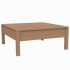 Muebles de jardín 3 piezas madera maciza pino con cojines