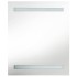 Armario de baño con espejo negro 50x14x60