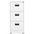 Armario archivador de acero blanco 46x62x102,5