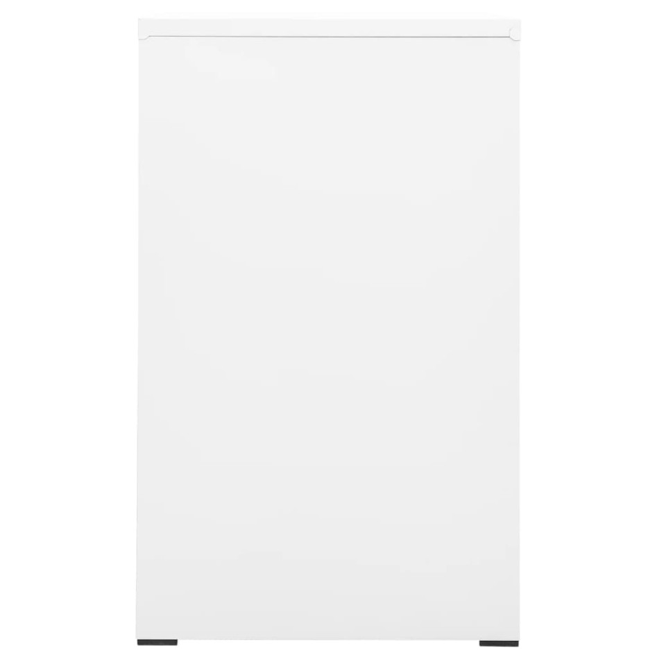 Armario archivador de acero blanco 46x62x102,5