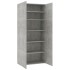 Mueble zapatero madera contrachapada gris 80x35,5x180