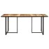 Mesa de comedor madera de mango rugosa 180