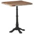Mesa de bistró de madera maciza reciclada 60x60x76