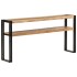 Mesa consola de madera maciza de acacia 150x30x75