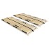 Somieres de cama 2 uds con 28 láminas 7 zonas 90x200