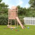 Parque infantil con pared de escalada madera abeto