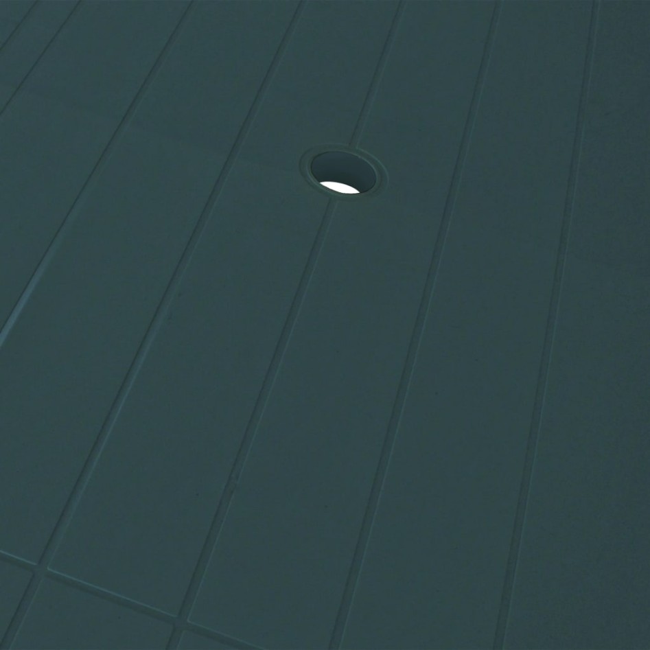 Juego de comedor de jardín 5 piezas plástico