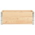 Arriates de madera maciza de pino 3 unidades 50x150