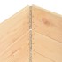 Arriates de madera maciza de pino 3 unidades 50x150