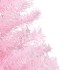 Árbol de Navidad preiluminado con luces y bolas rosa 240
