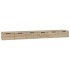 Armarios de pared 2 uds contrachapada roble Sonoma 102x30x20