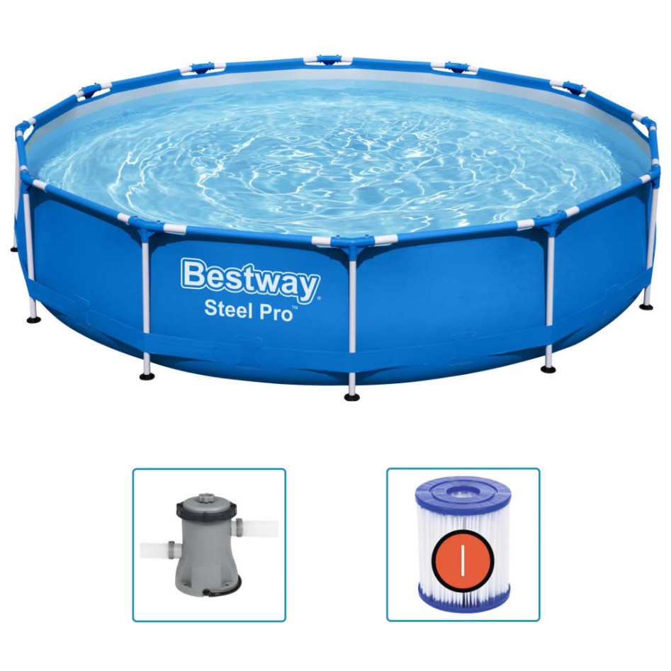 Bestway Piscina con estructura Steel Pro 366x76