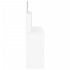 Tocador con espejo blanco brillante 96x39x142
