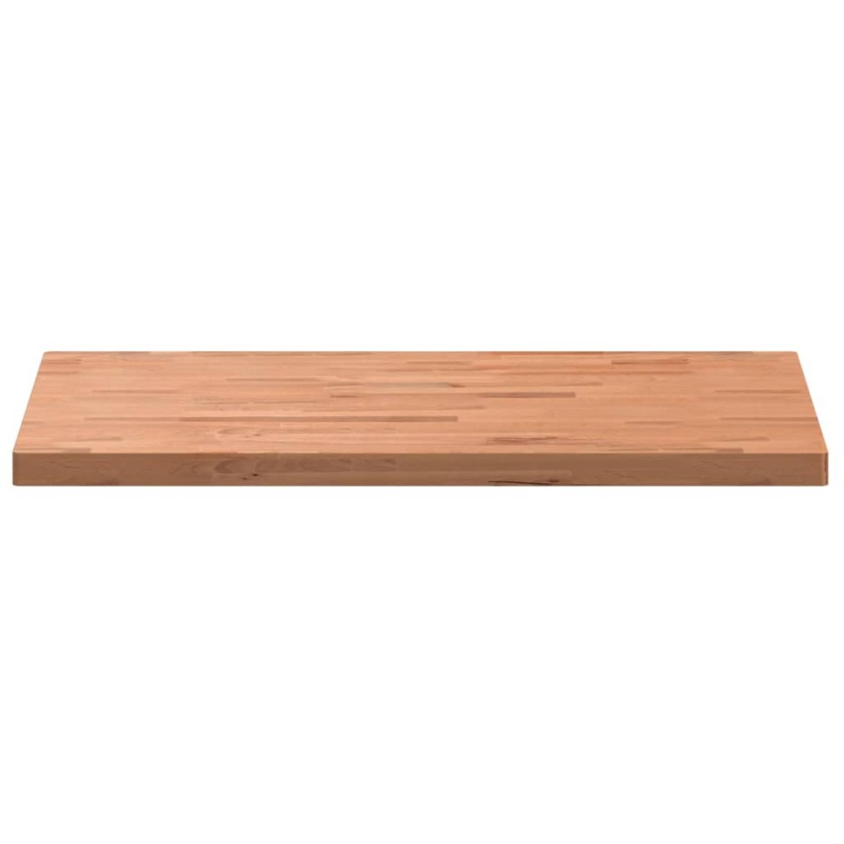 Tablero rectangular de madera maciza de haya 100x60x4