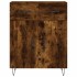 Aparador alto madera contrachapada roble ahumado 69,5x34x180