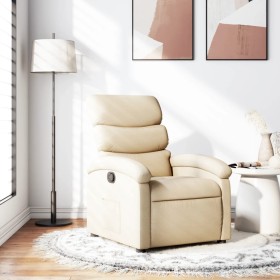 Sillón reclinable de tela