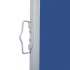 Toldo lateral retráctil azul 140x1000
