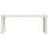 Banco de jardín extensible madera pino blanco 212,5x40,5x45